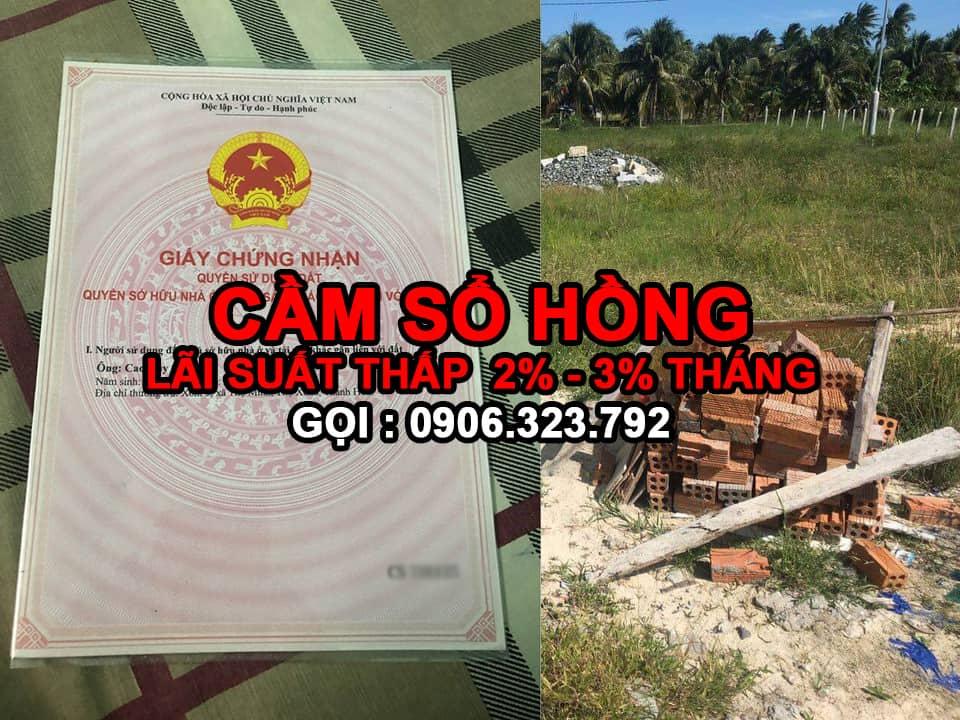 cầm nhà đất sổ đỏ, sổ hồng