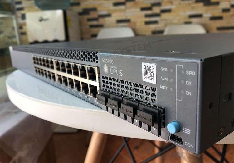 EX3400-24T-DC, Juniper EX3400-24T-DC 24 x 10/100/1000BASE-T ✓ Chính hãng,  giá tốt