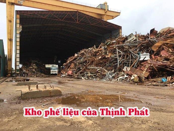 Kho phế liệu của Thịnh Phát tại tỉnh Long An